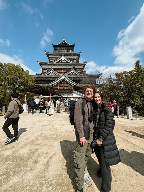 Hiroshima Castle, a symbol of the city's resilience