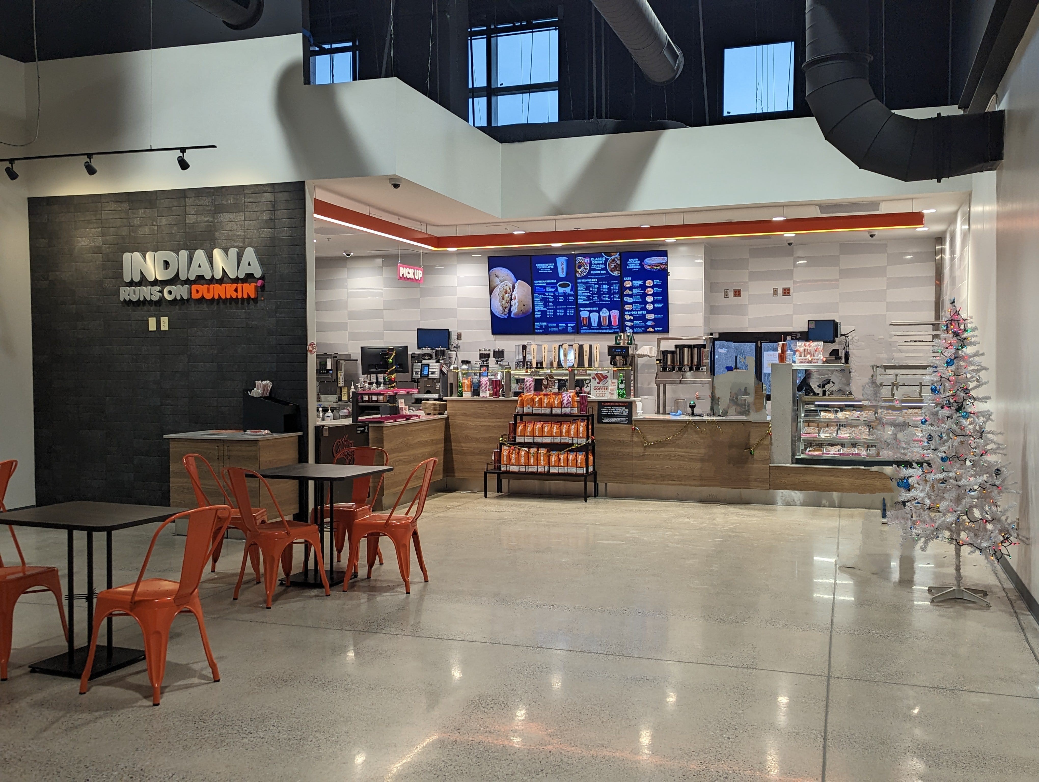 Dunkin Donuts Interior at Compass Travel Center