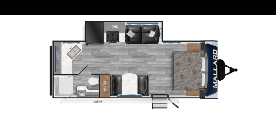 Mallard M223RK Floorplan