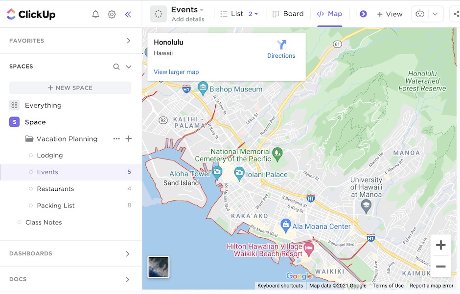 Streamline your vacation planning process with this template