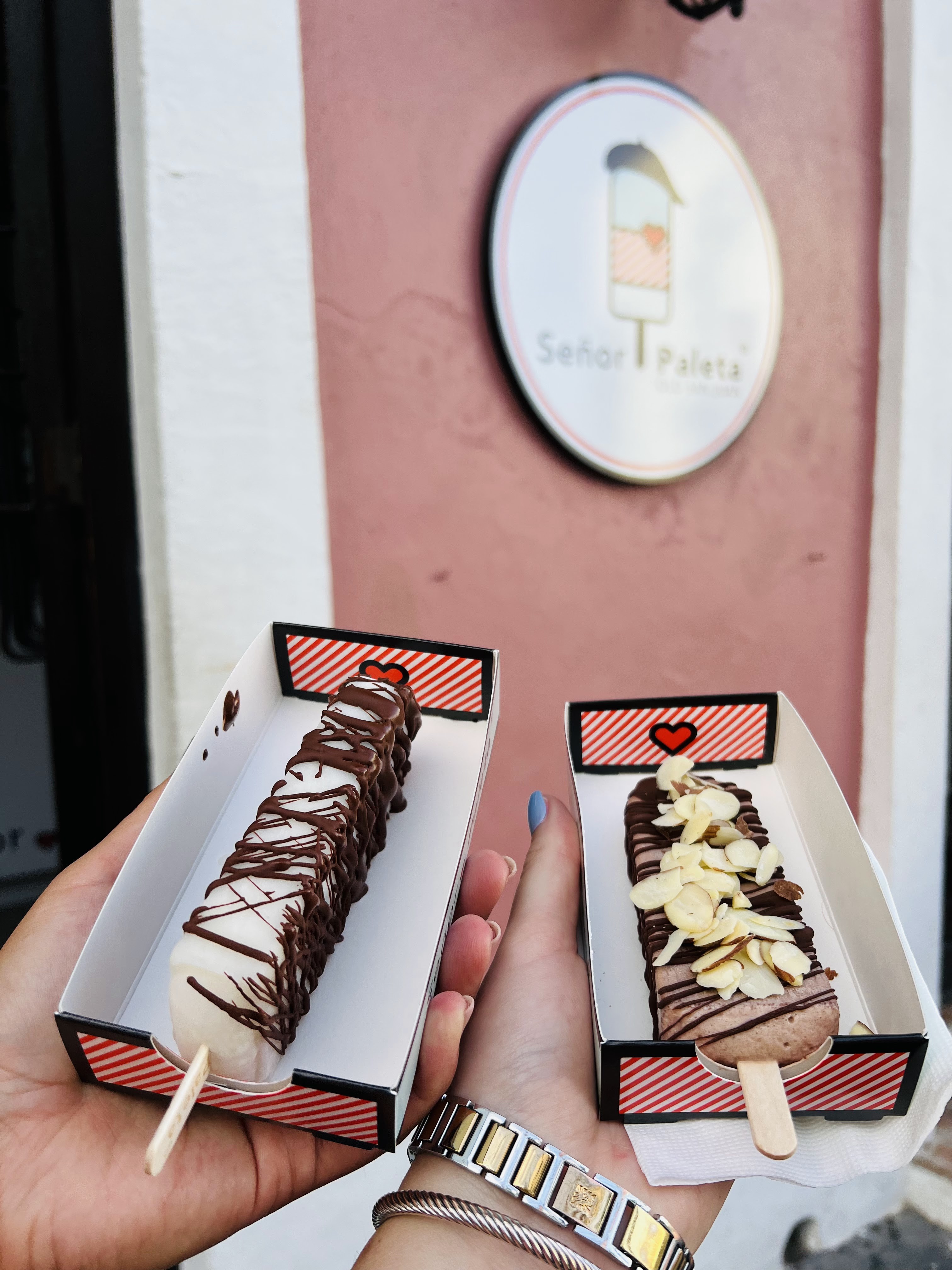 Gelato pops from Senor Paleta