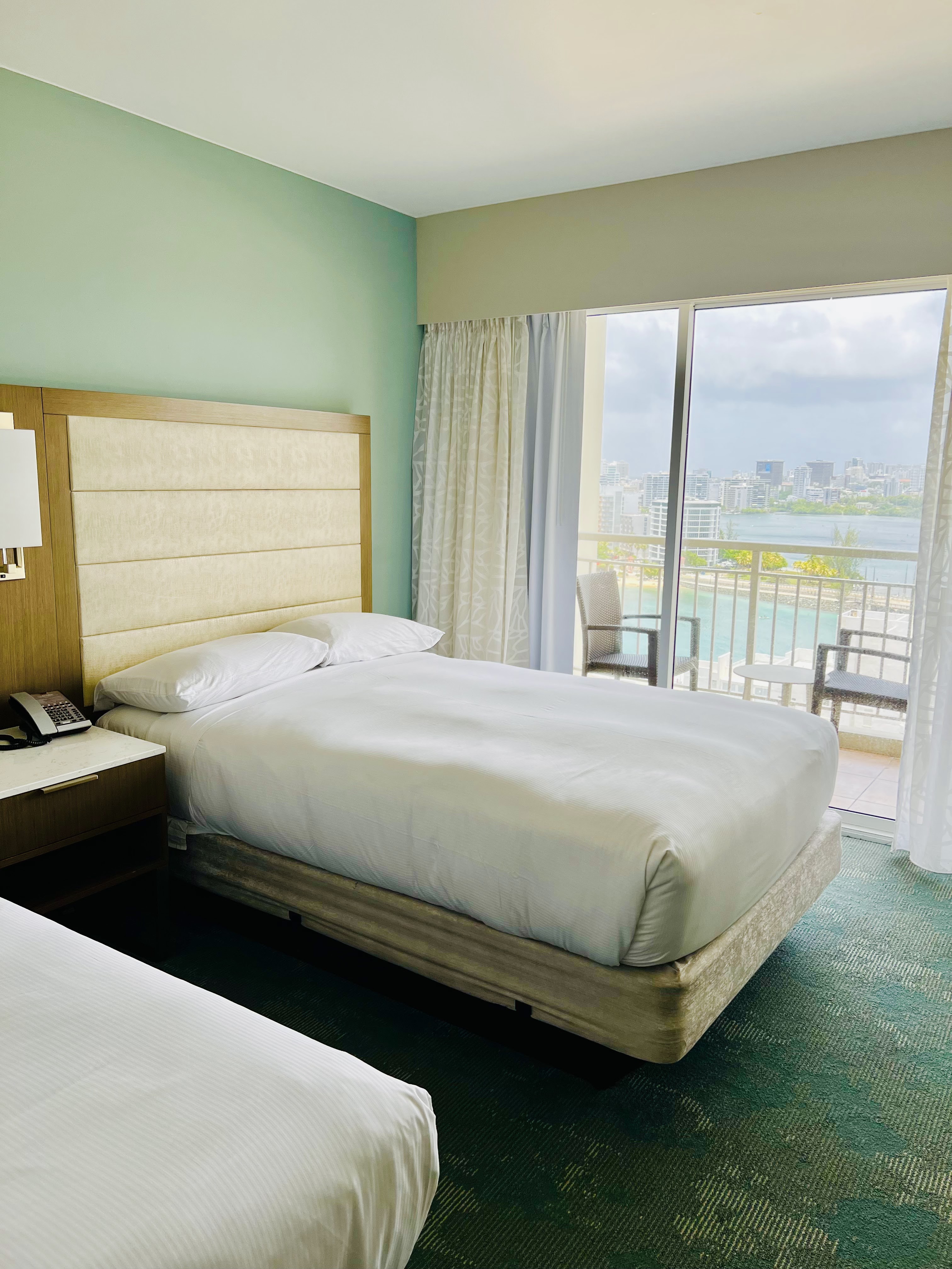 Comfortable room at Caribe Hilton