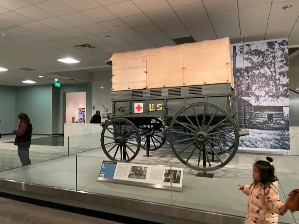 The Star-Spangled Banner exhibit at the Smithsonian National Museum of American History, a key highlight for visitors to Washington DC