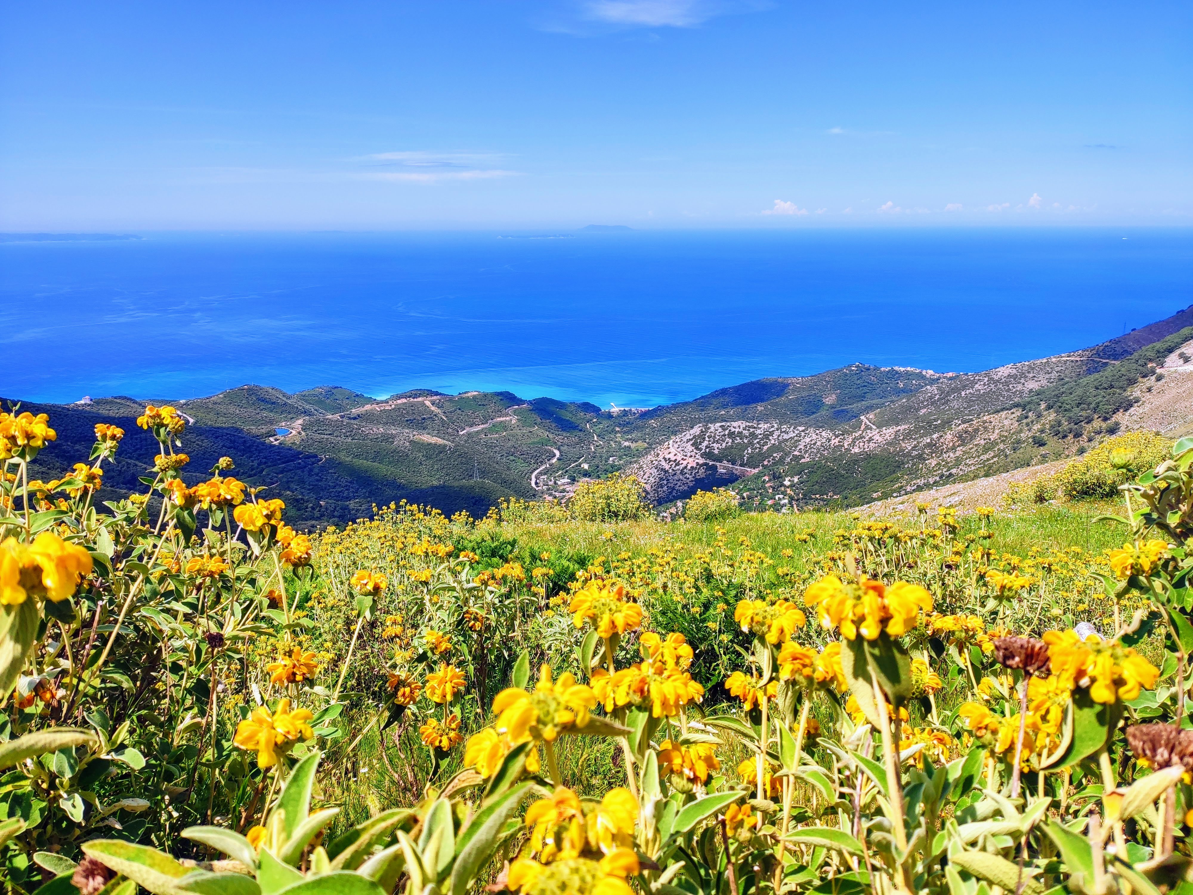 Coastal Hiking Trail in Albania