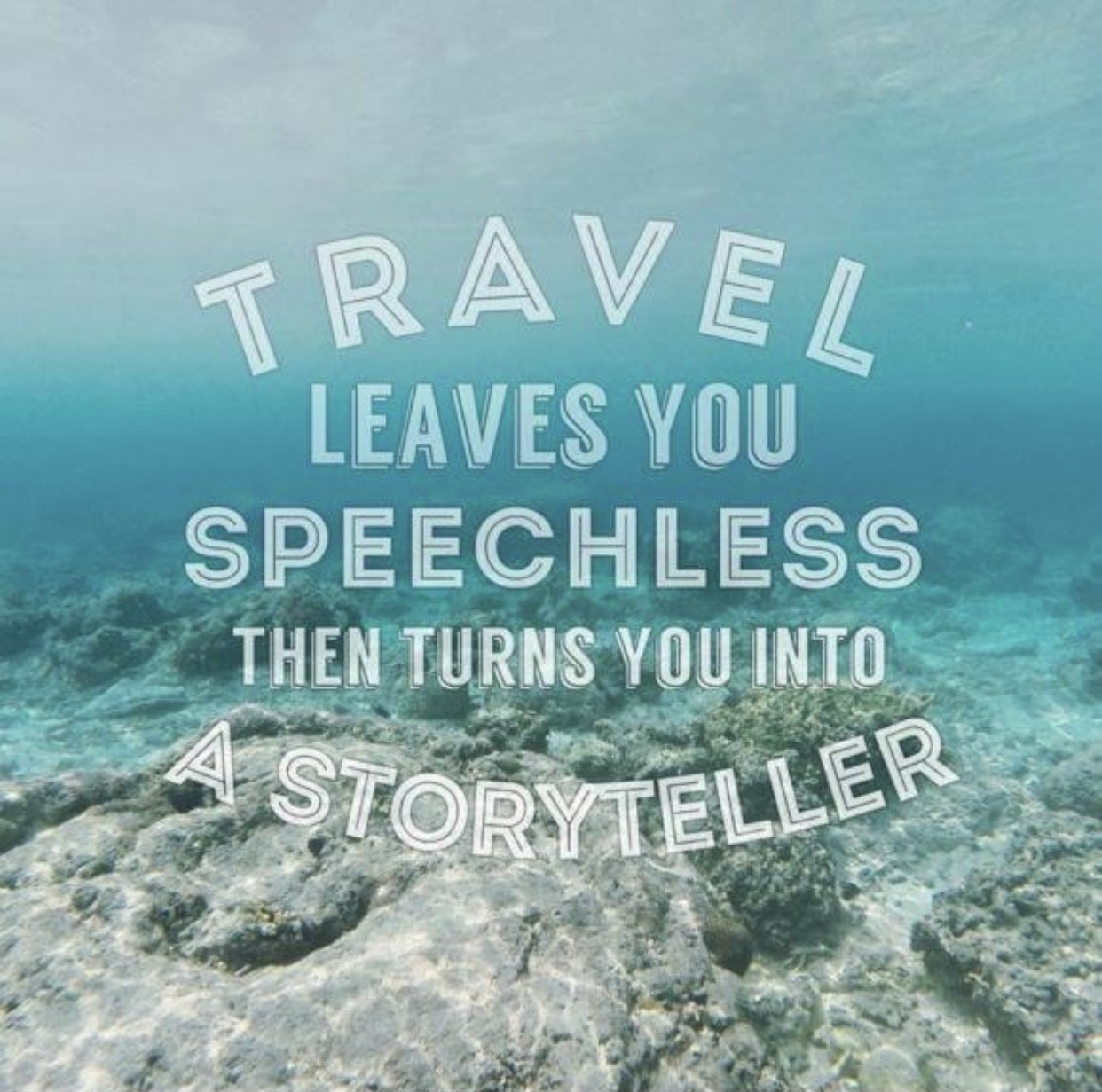 Meme about travel finding yourself not just places