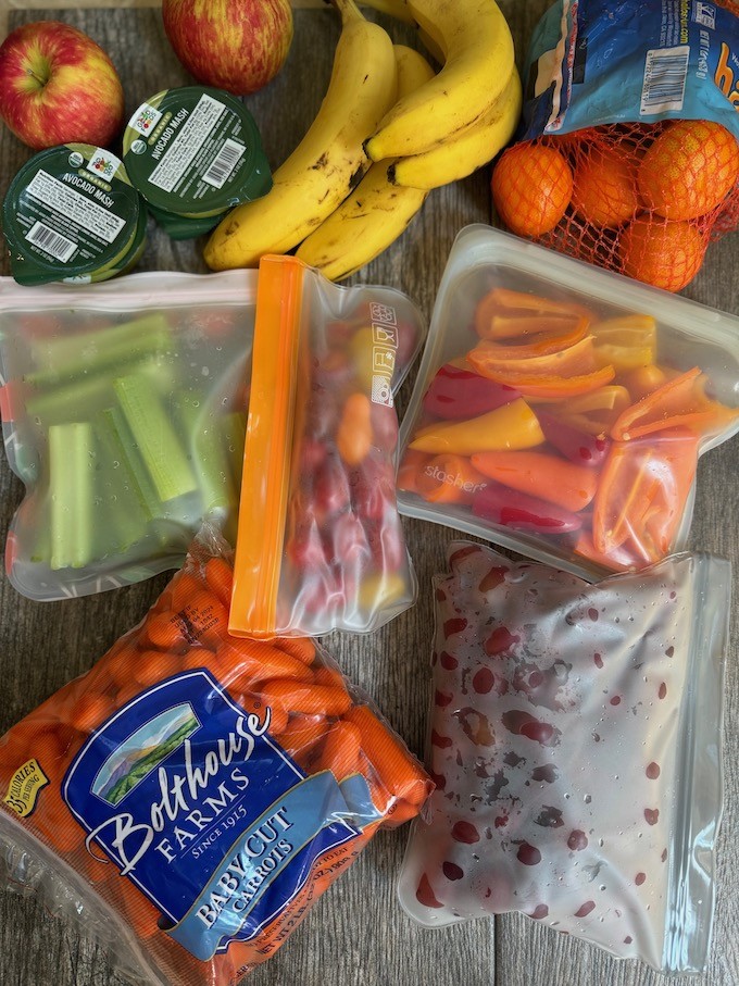 healthy road trip snacks for the cooler