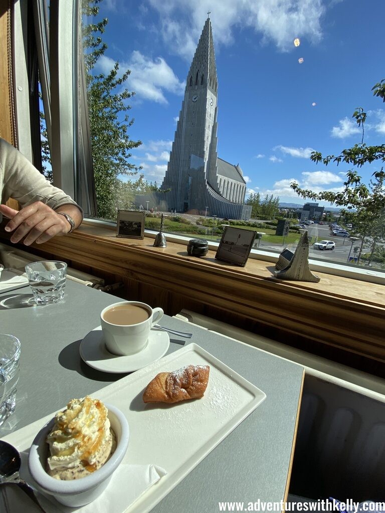 Sampling rye bread baked in hot springs, a unique Icelandic culinary experience.