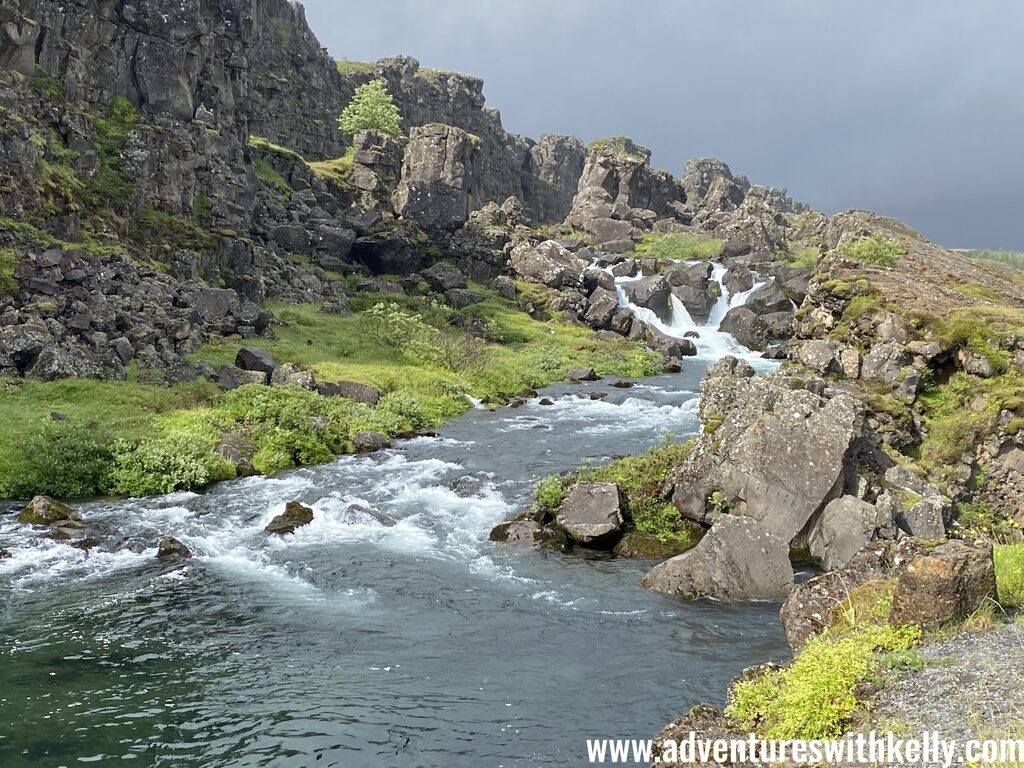 The dramatic landscapes of Þingvellir National Park.