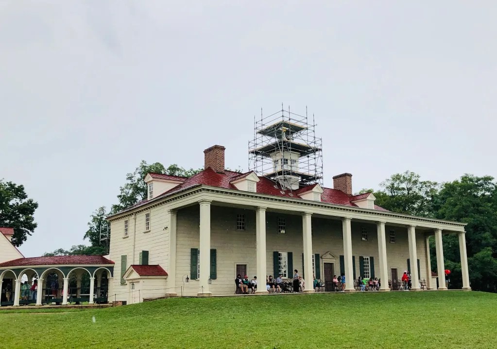 Gardens at Mount Vernon, showcasing the beautifully maintained grounds of George Washington's estate near Washington DC