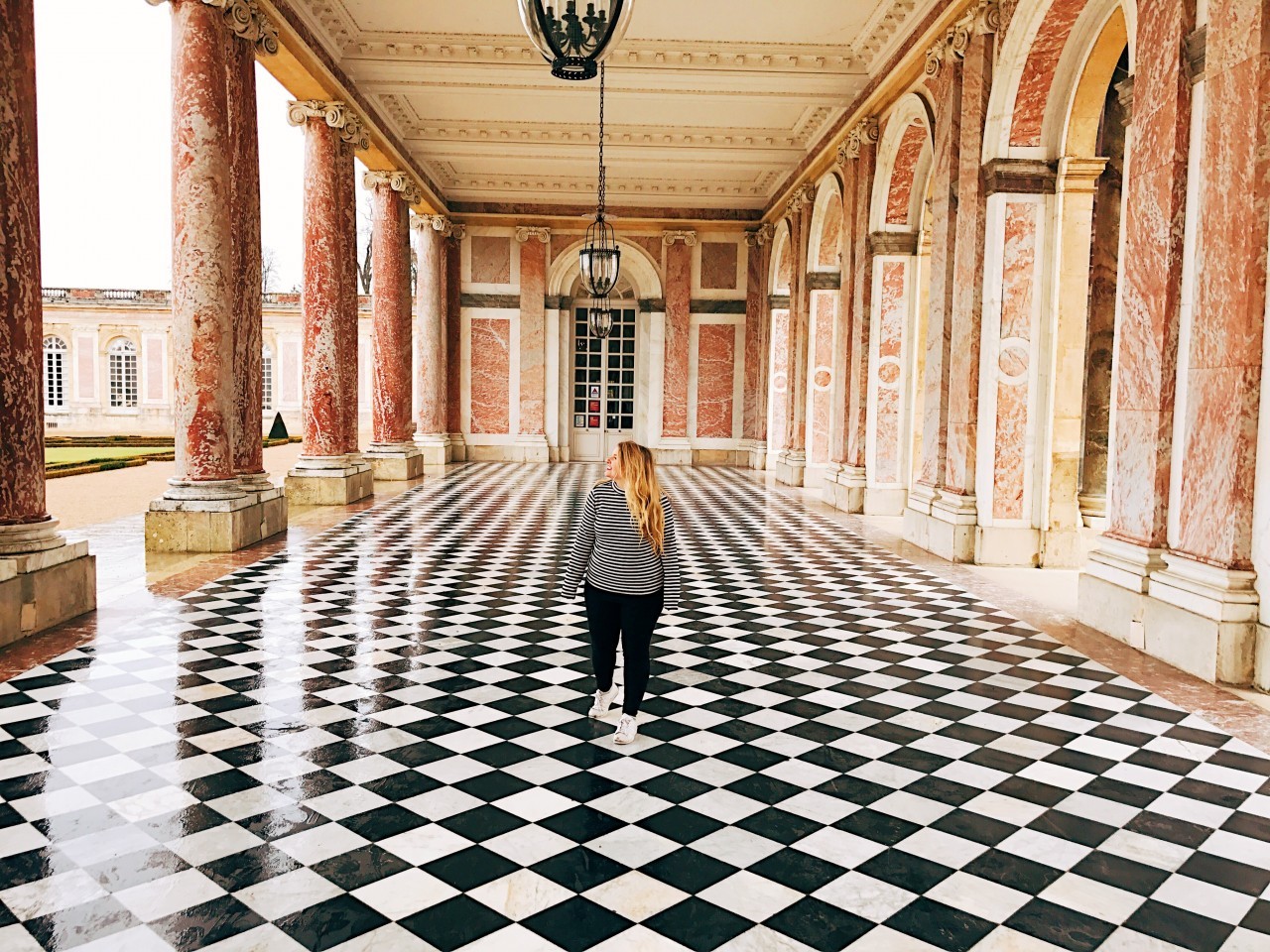 Marie Antoinette's Estate at Versailles, showcasing its charming and less formal architecture.