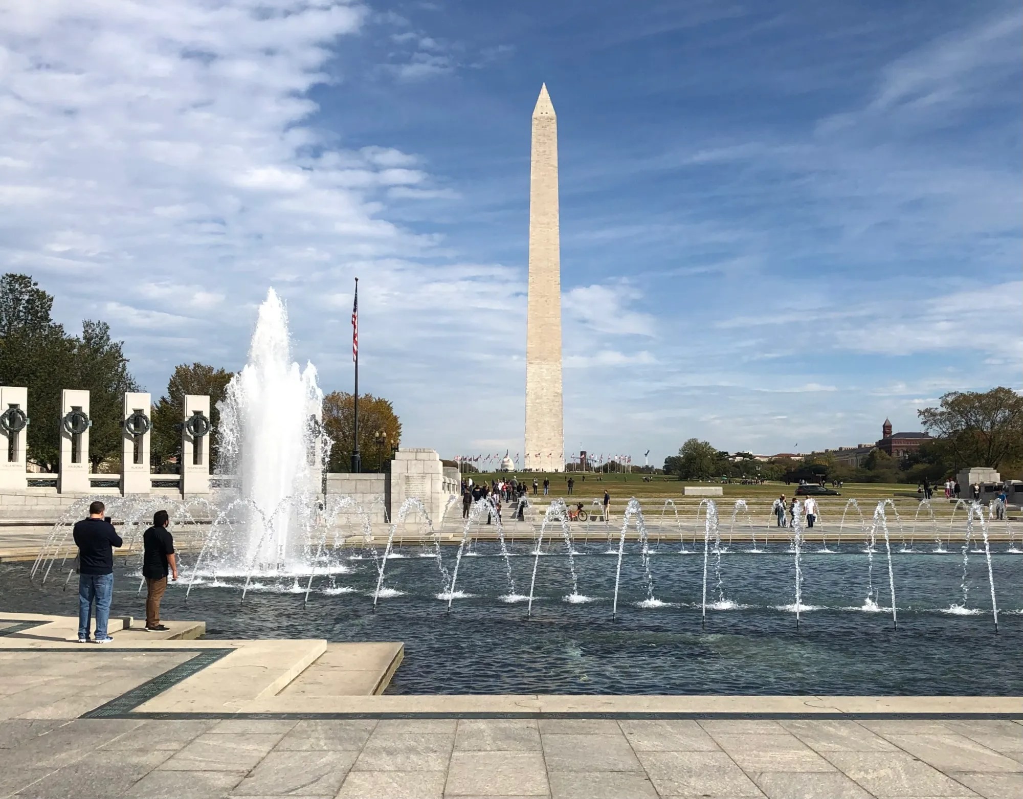 Vietnam Veterans Memorial on the National Mall in Washington DC, a place for reflection and remembrance of service members