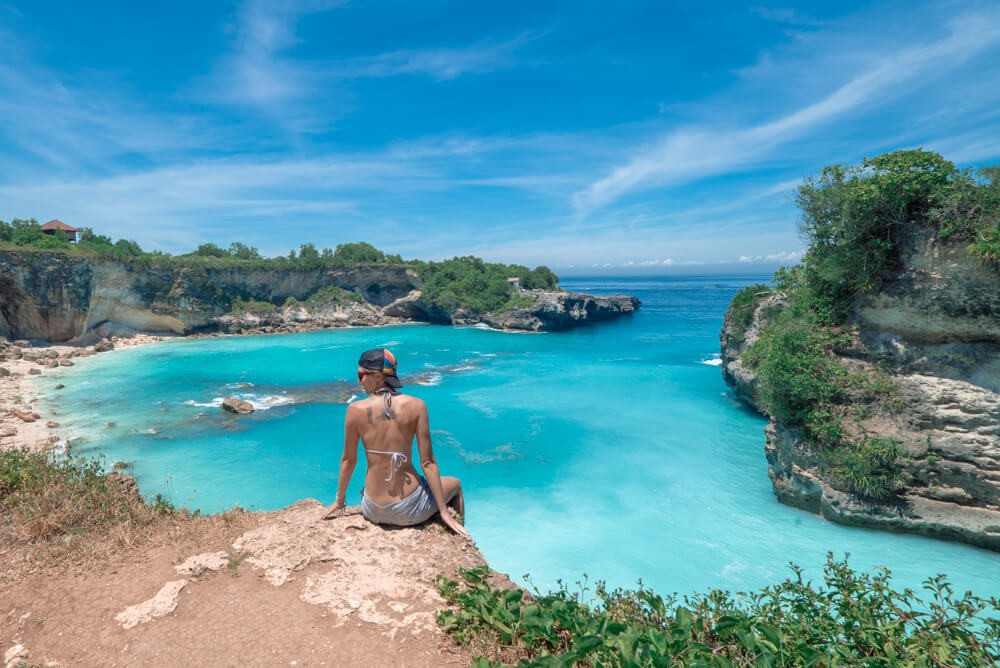 Blue Lagoon, Nusa Ceningan, Bali, Indonesia, a beautiful island and affordable destination