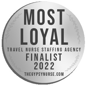 Most Loyal Travel Nurse Agency 2022 Finalist