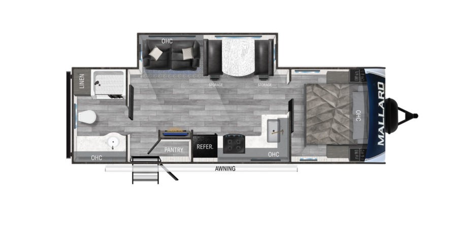 Mallard M260 Floorplan