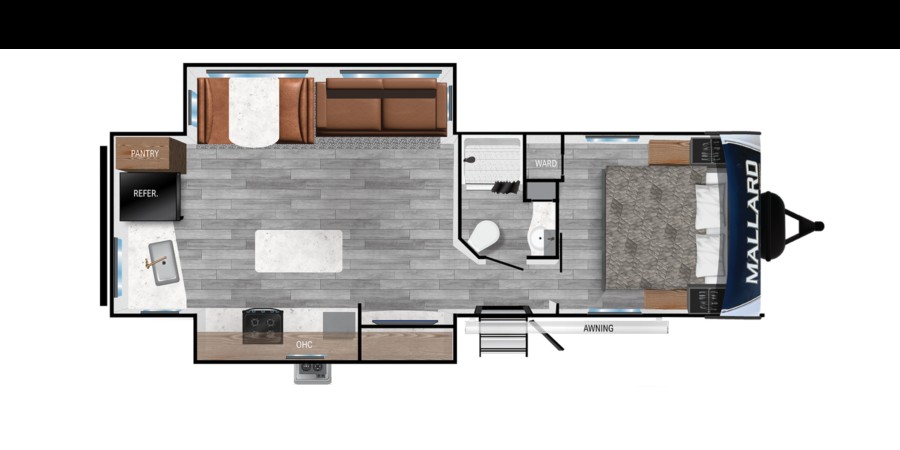 Mallard M283RK Floorplan