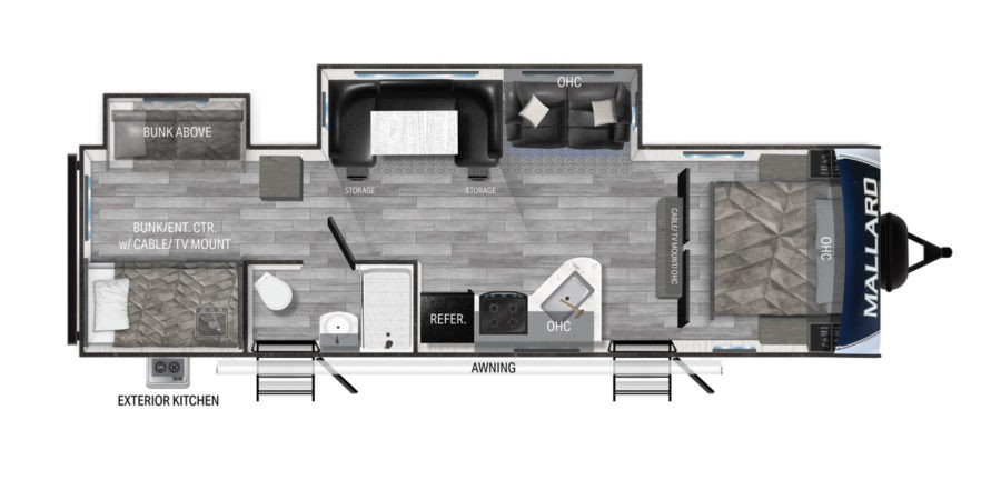 Mallard M32 Floorplan