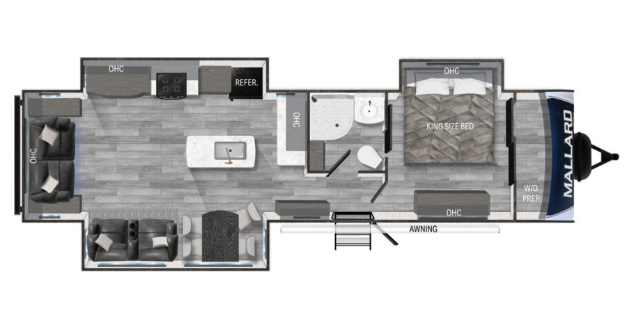 Mallard M335 Floorplan