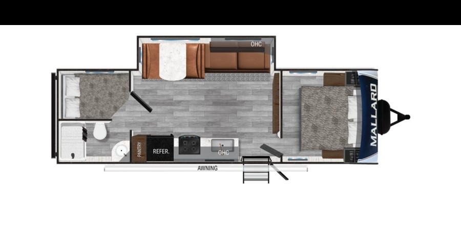 Mallard T265BH Floorplan