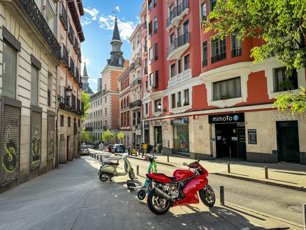 Madrid Cityscape in Sunshine