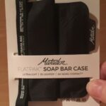 Holding my Matador FlatPak soap case still in the package.