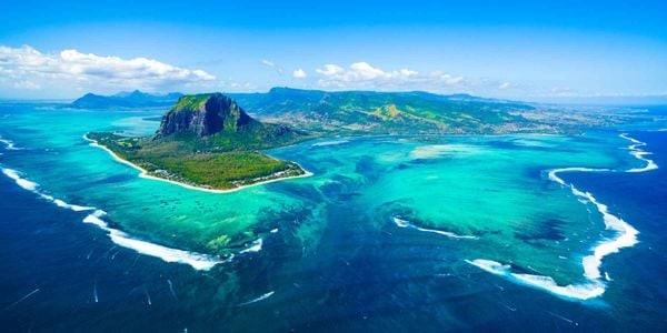 Mauritius Aerial View