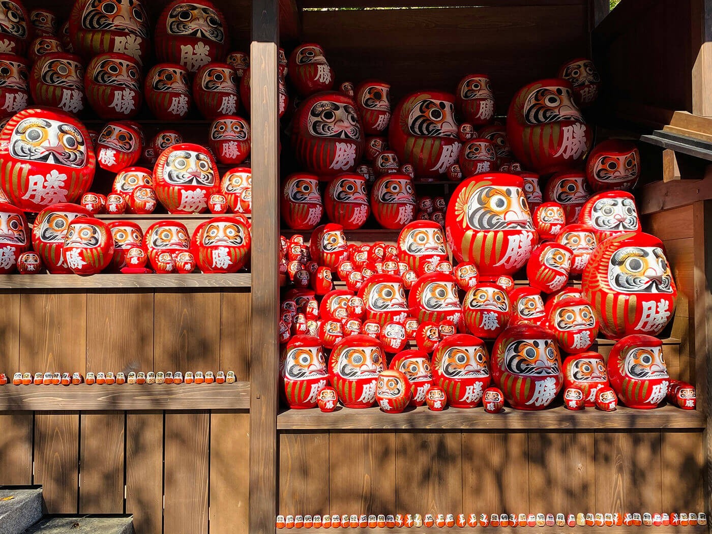 Daruma in Katsuoji in Minoh