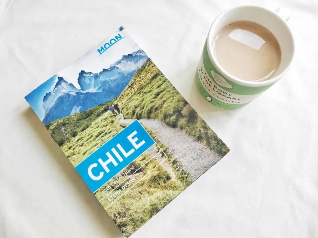 Moon Chile guidebook, a recommended guide book as part of summer gear for travel Patagonia