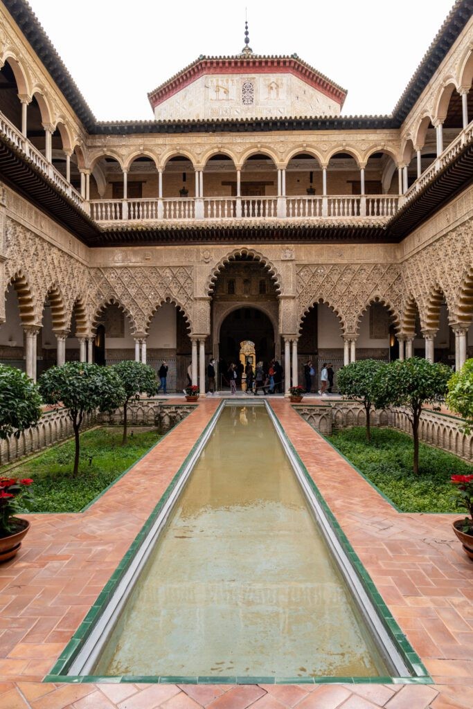 Mudejar Architecture in Seville Alcazar