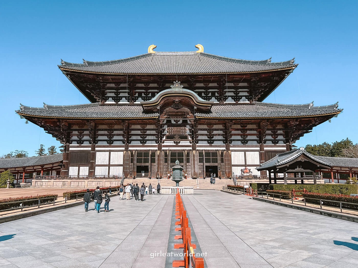 Nigatsu-do Todai-ji in Nara