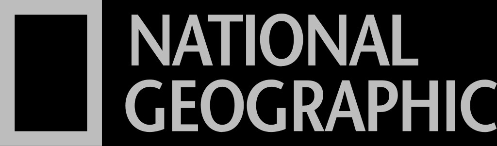 National Geographic logo in gray