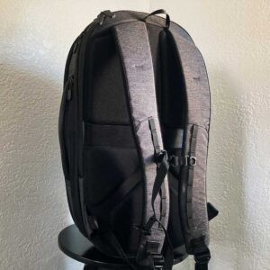 View of the Nomatic Navigator Lite Backpack 15L angled view