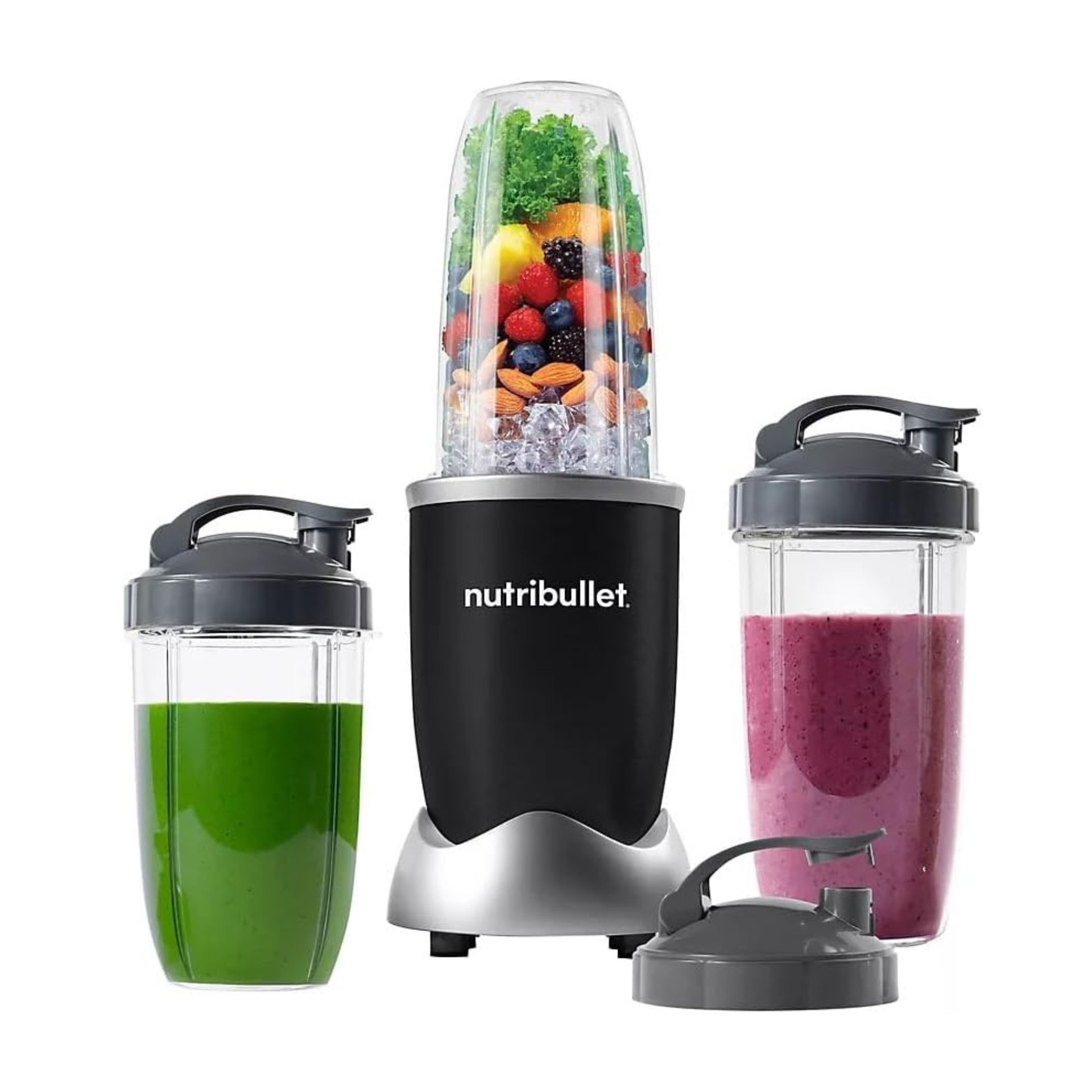 Nutribullet Pro 900 Blender with fruits and ice