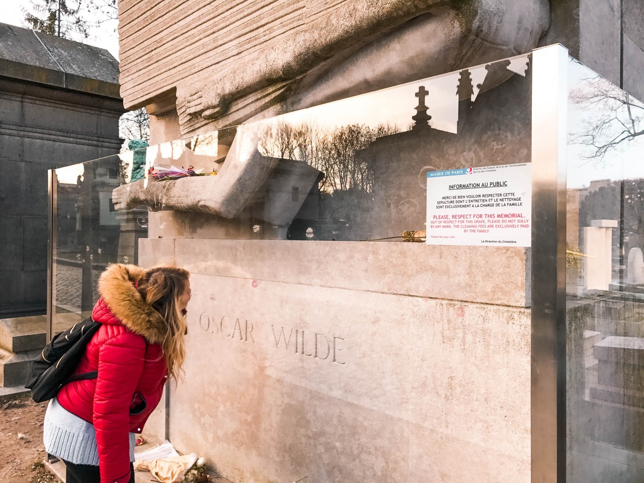 Père Lachaise Cemetery, showcasing its serene atmosphere and historic tombstones.