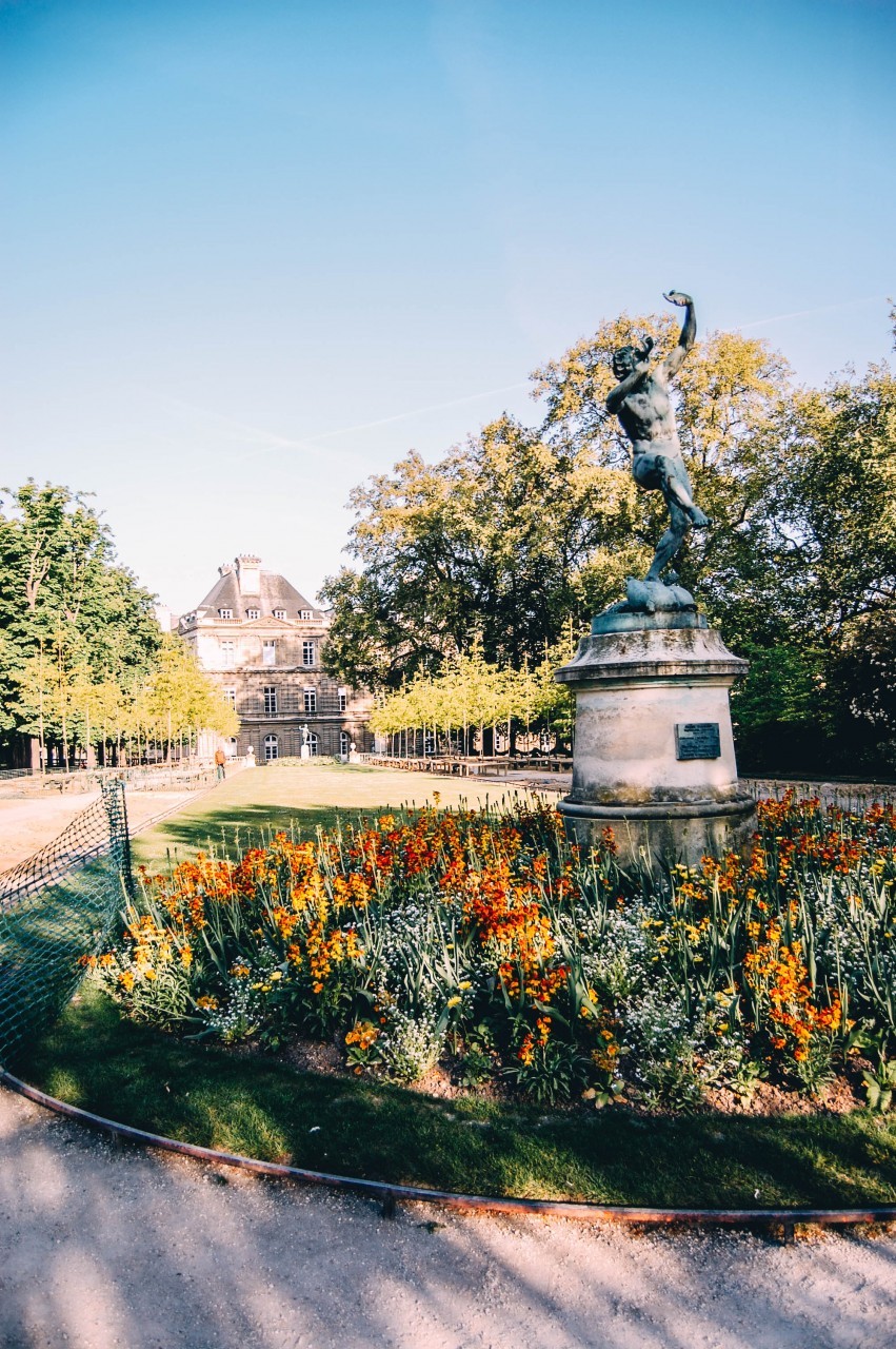 Luxembourg Gardens fountain