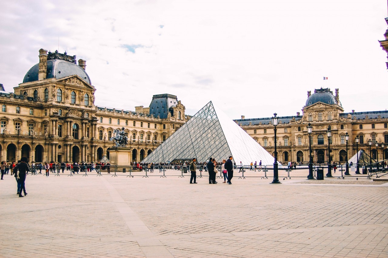 Louvre Museum entrance