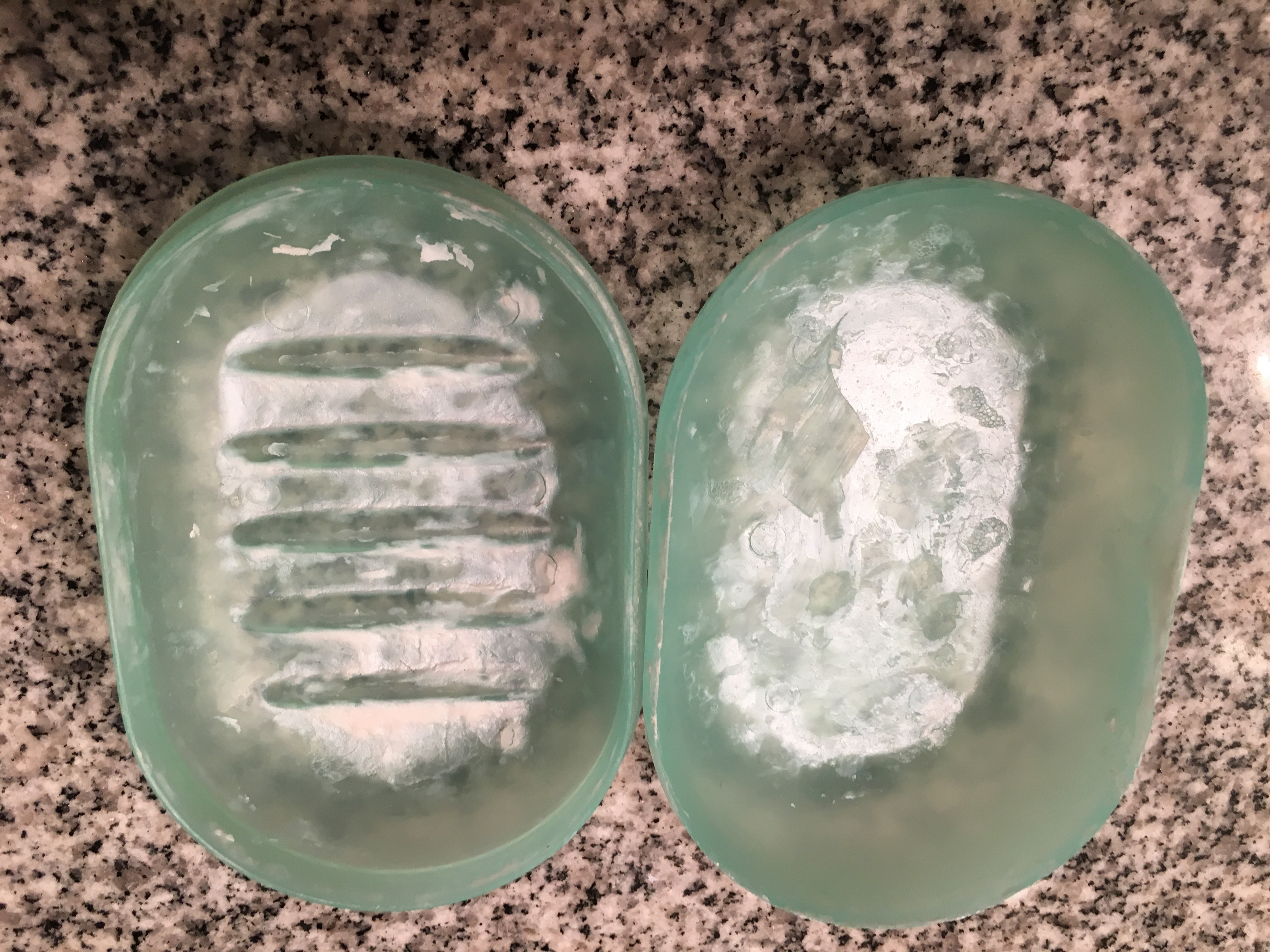 My plastic soap dish.