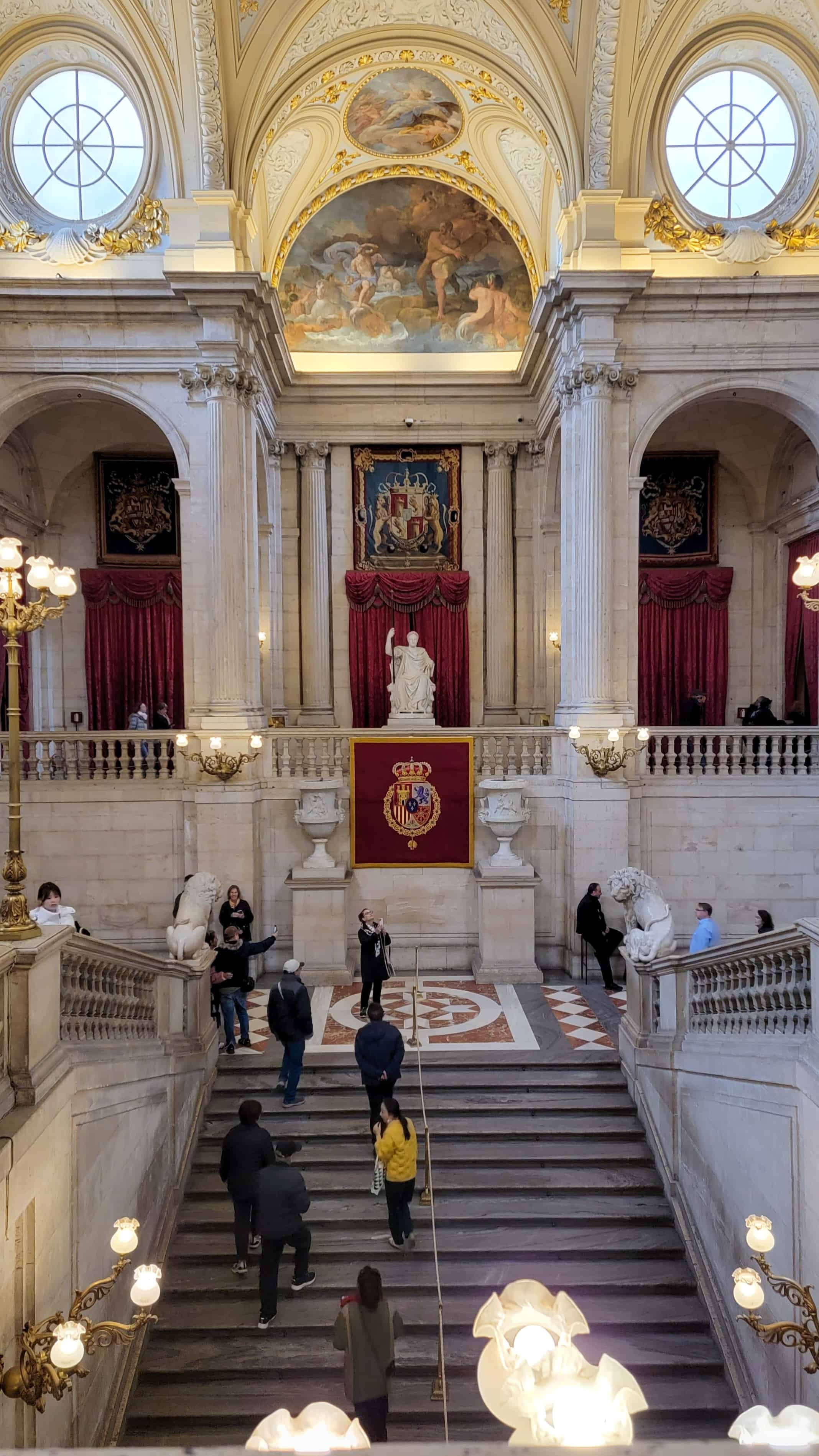 Inside the Royal Palace of Madrid