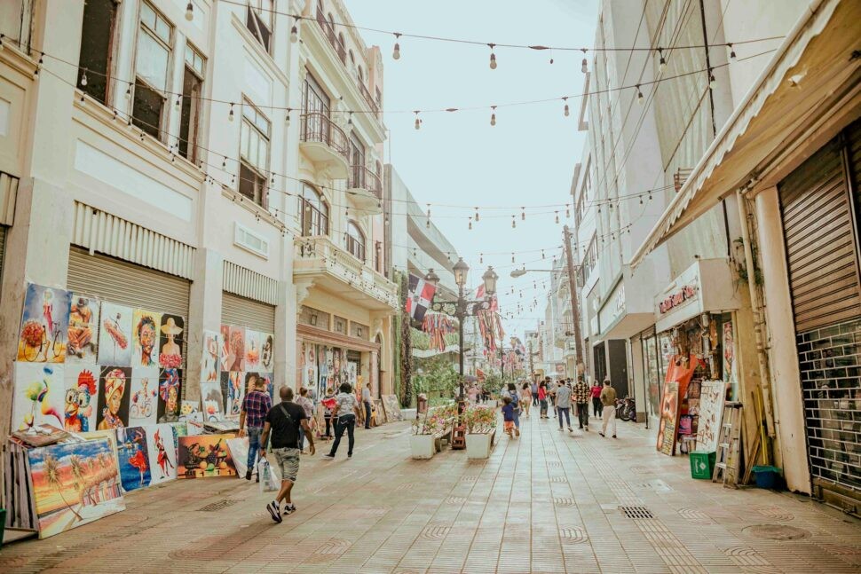 Picturesque Ciudad Colonial in Santo Domingo, Dominican Republic, a UNESCO World Heritage Site