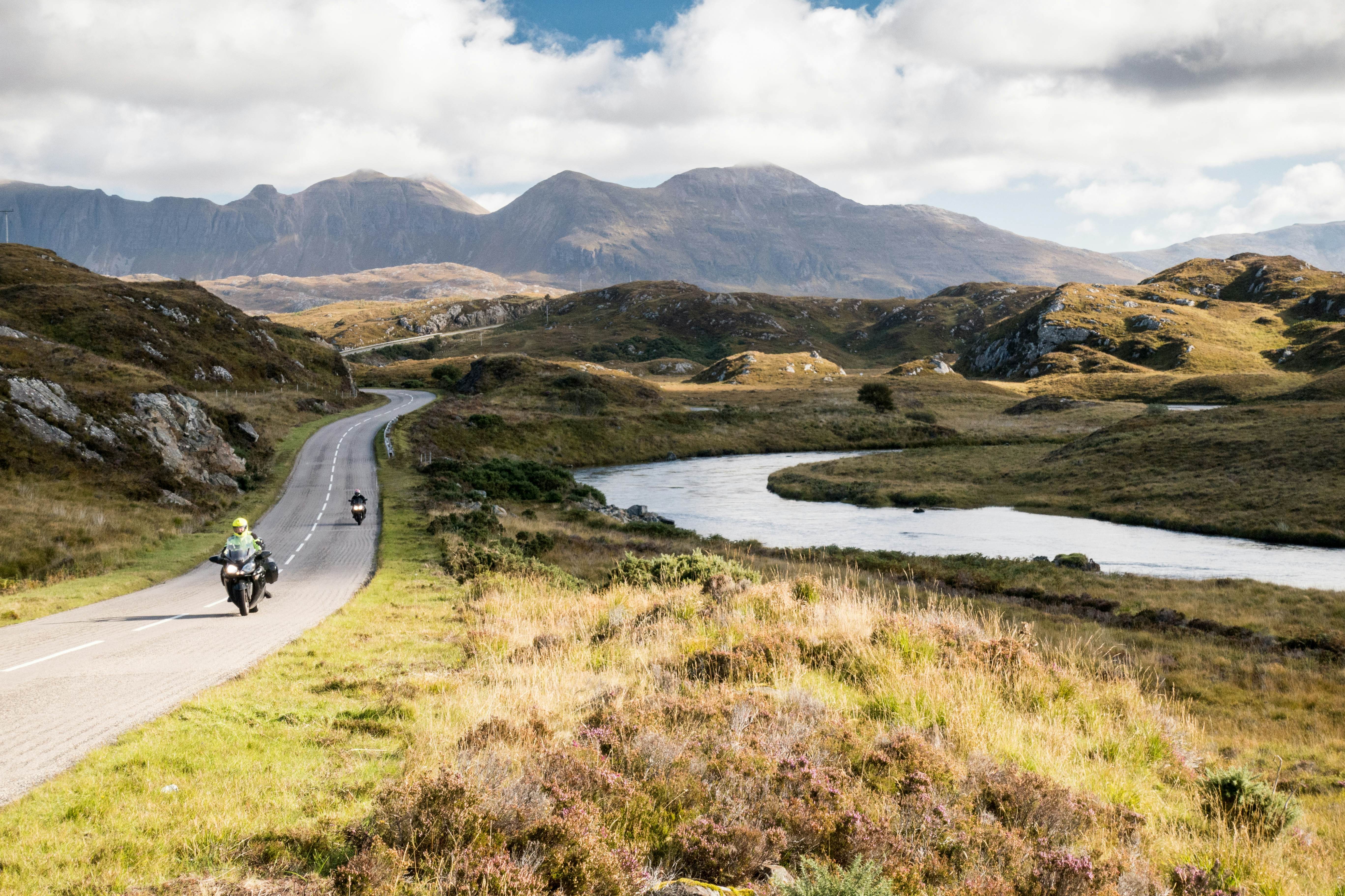 Road trip through the Scottish Highlands