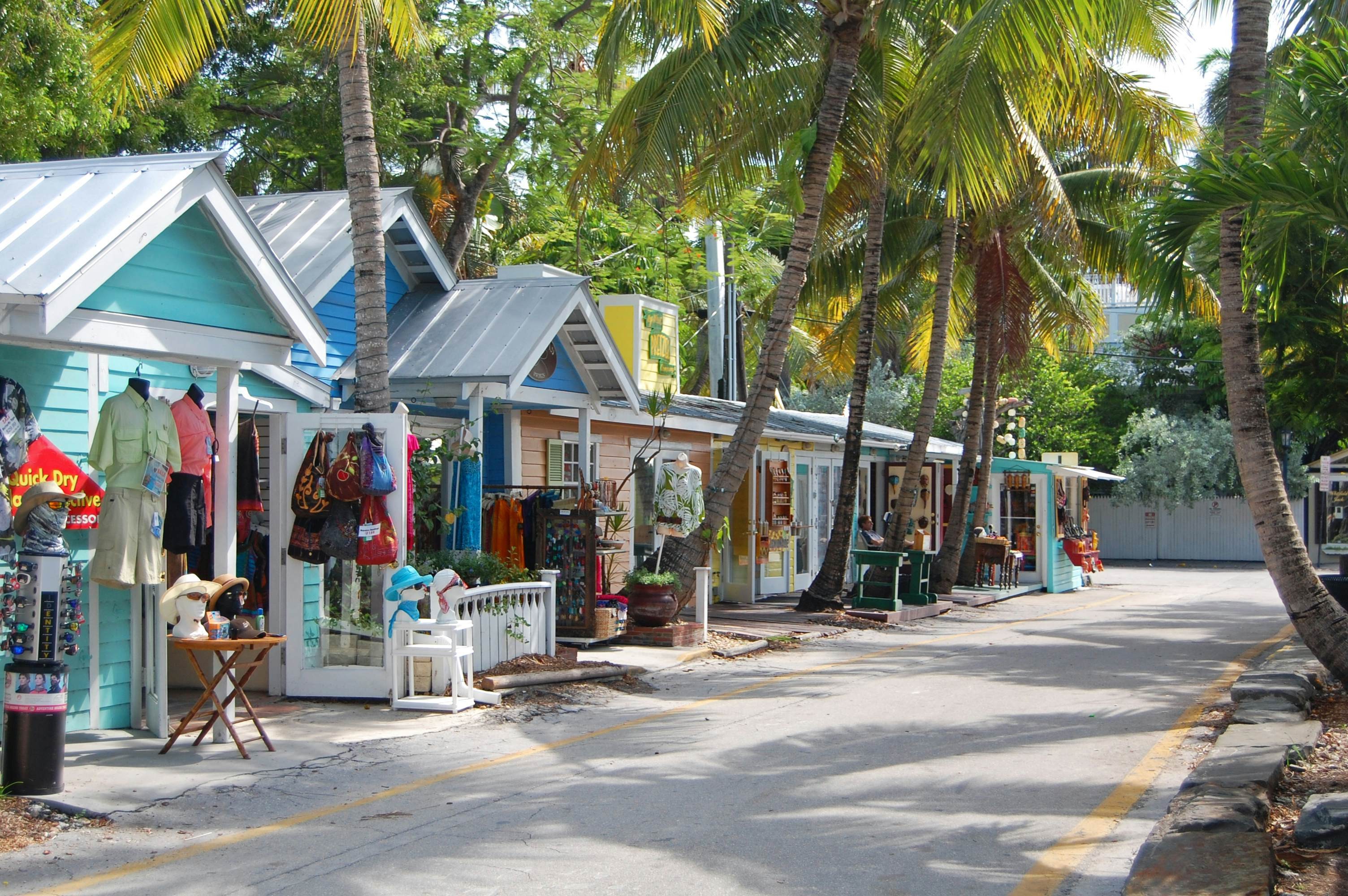 Souvenir shop selling beach items in Florida