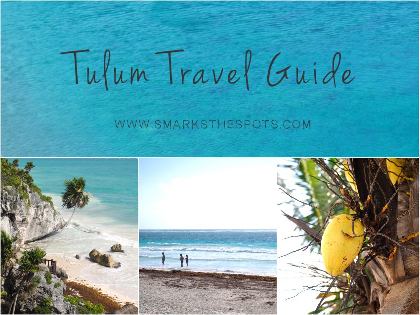 Turquoise waters and white sand beaches in Tulum, one of the best Mexico travel spots in the Riviera Maya.