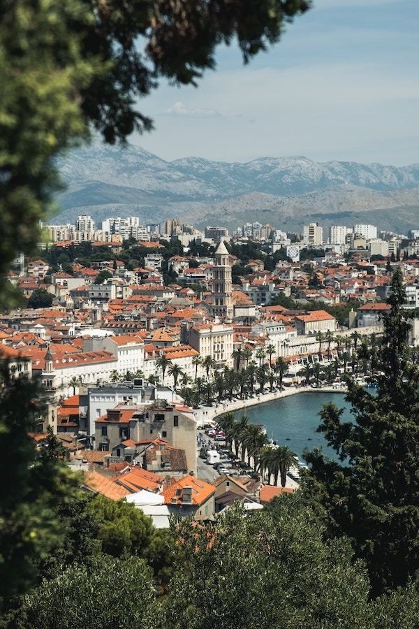 Split, Croatia, a coastal city and inexpensive European summer destination