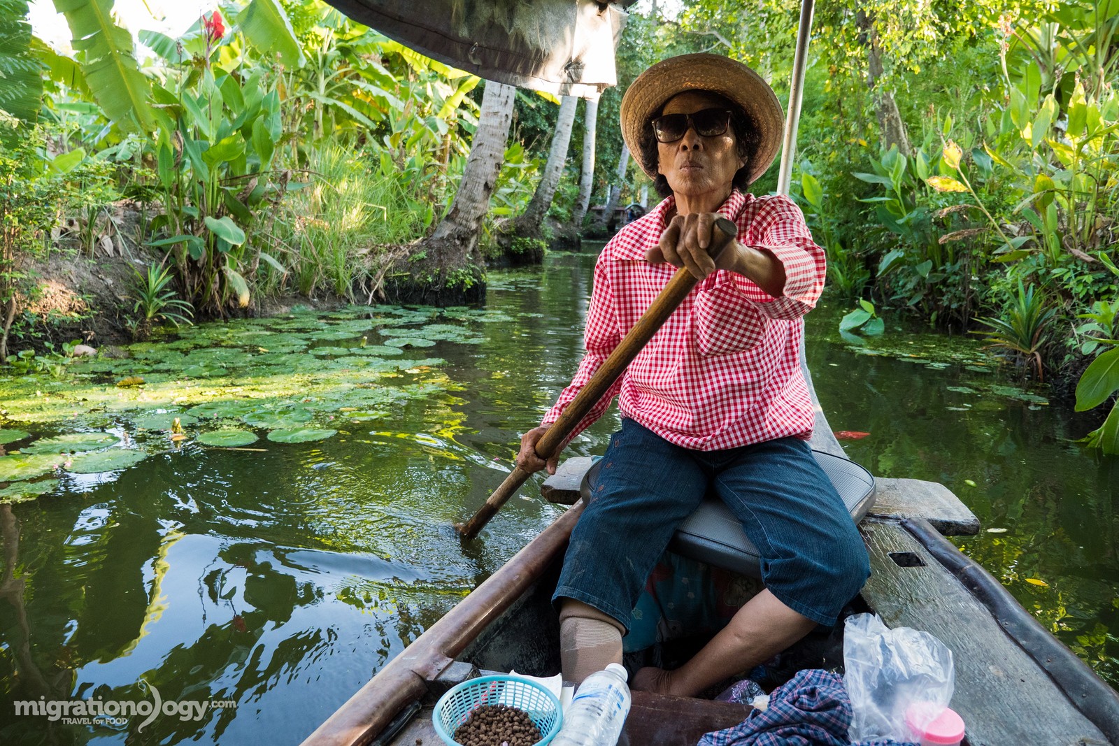 Floating market in Bangkok