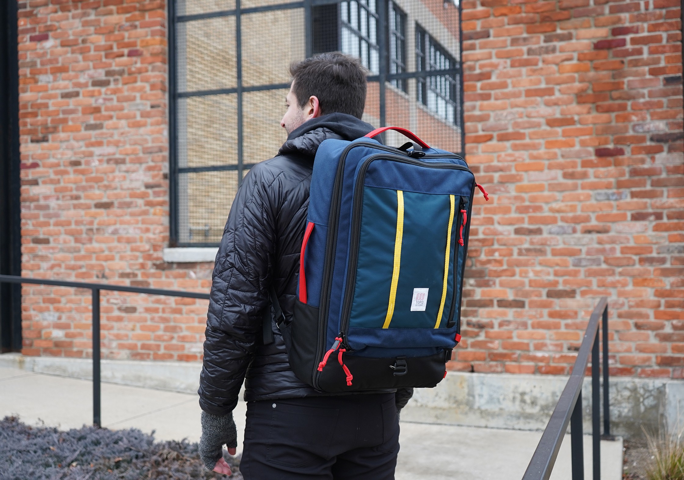 Topo Designs Travel Bag 40L In Use