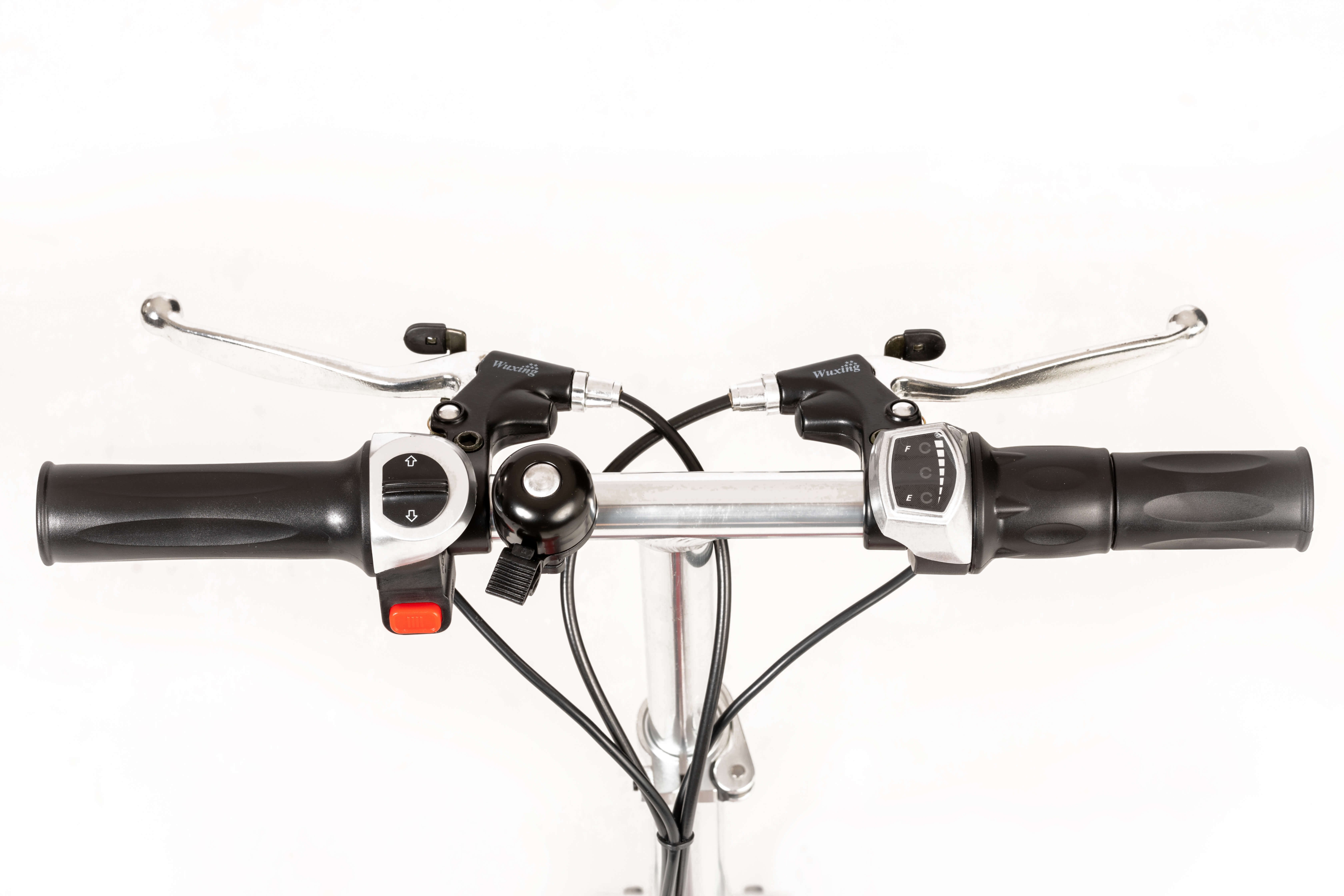 TravelScoot handlebars with easy-to-use twist-grip controls