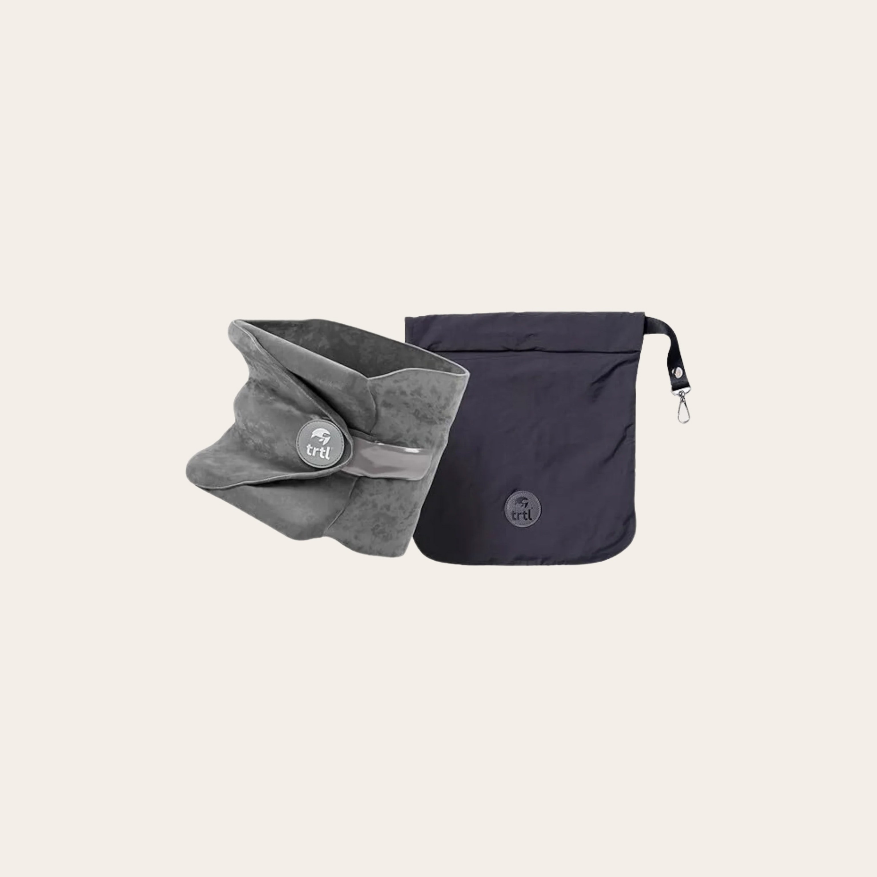 Trtl Travel Pillow in Grey