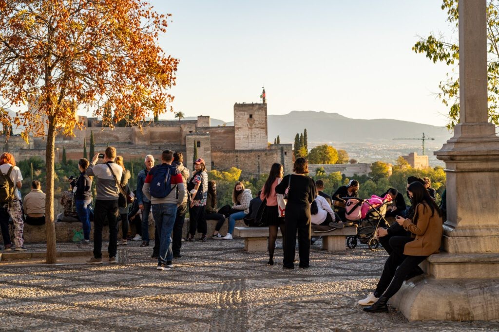 Sunset View in Albaicin Granada