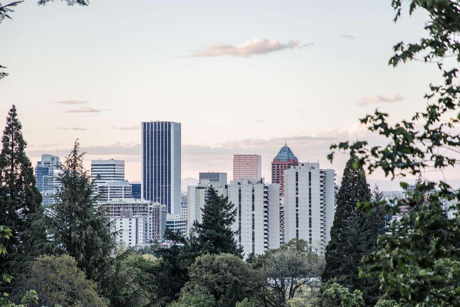 Portland Oregon skyline