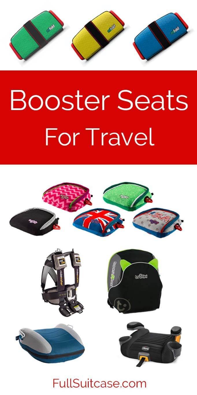 Choosing the right travel booster seat - 7 top packable booster car seats