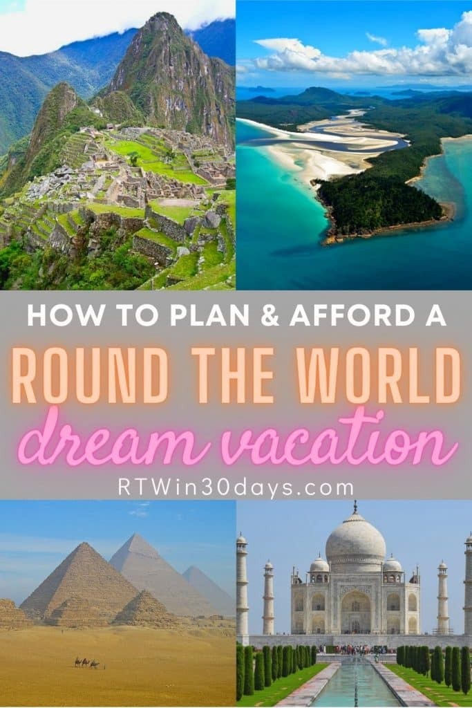 World Trip Dream Vacation Around the World